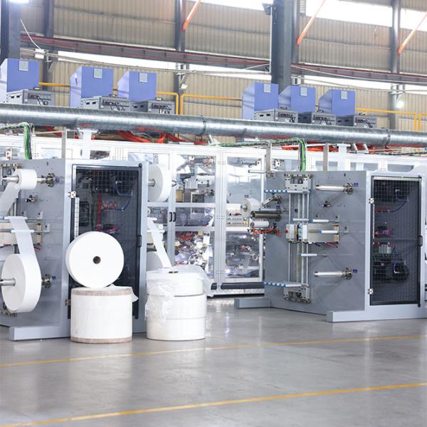 400Pcs/Min Full Servo Sanitary Pad Menstrual Panties Production Line with CE