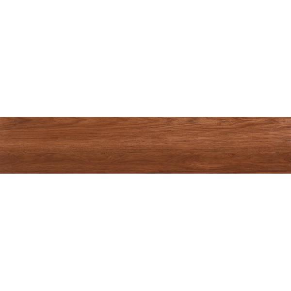 Antibacterial Wood Porcelain Tile 20x100cm Brown Tan Matt Soft Glazed