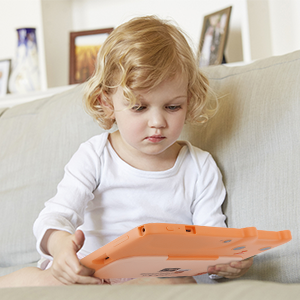 C идея 7 дюймовый планшет Kidspad с 4 ГБ оперативной памяти + 64 ГБ ROM HD IPS Безопасность защиты глаз для ребенка CM80 Оранжевый