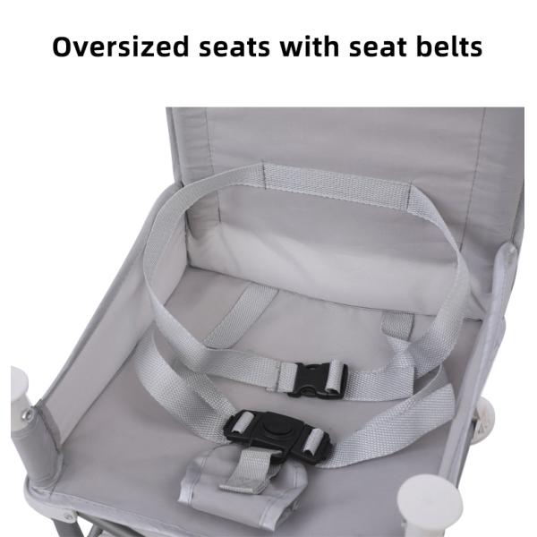 Portable Foldable Baby Dining Chair Booster Seat Customized Logo Lightweight