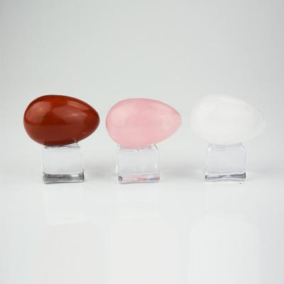 Pierre Yoni Yoga Egg Yoni Egg de pierre gemme du diamètre 30mm pour le serrage