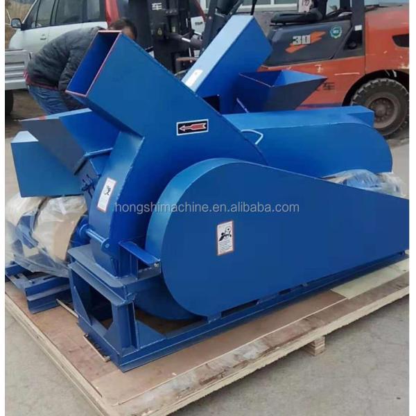 Tree Log Wood Crusher Biomass Pellet Machine High Capacity