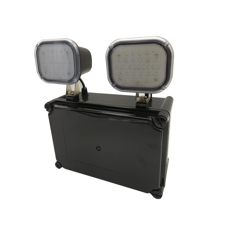 High Brightness LED Rechargeable Twin Spot Emergency Light Shopping Mall TL084AN