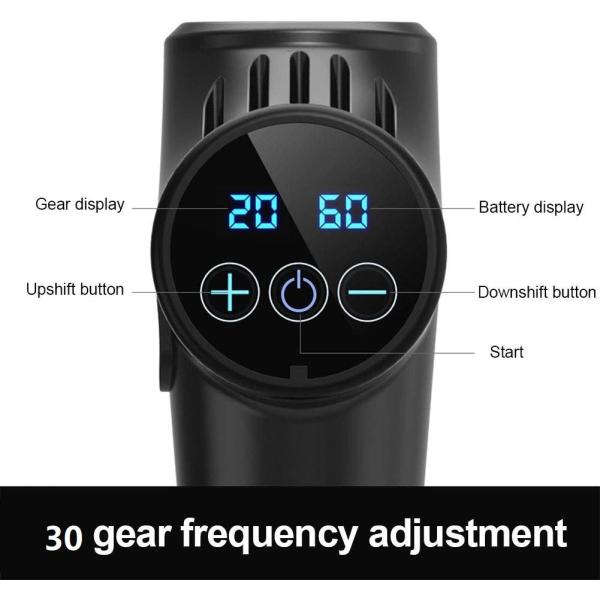 30 Massager мышцы скоростей оружие массажа Handheld малошумное 45db портативное профессиональное
