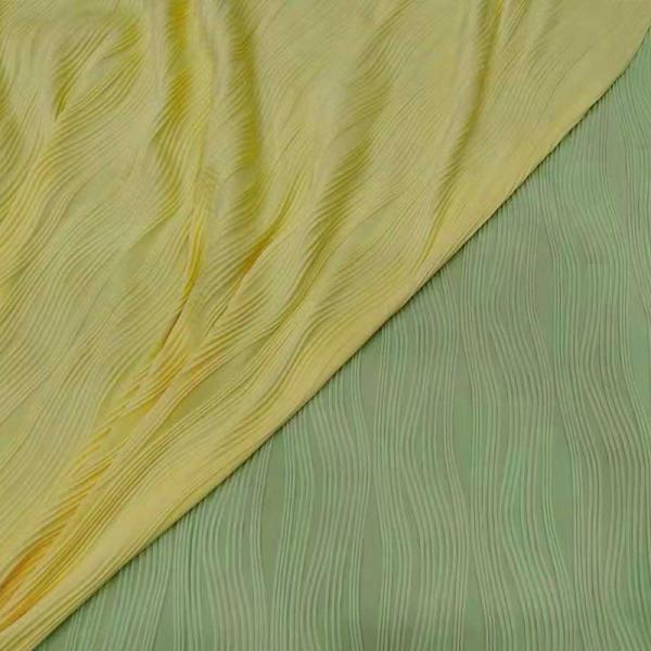 Равнина прокладки покрасила материал jersey полиэстера Crinkle ткани 250gsm 165cm связанный простиранием