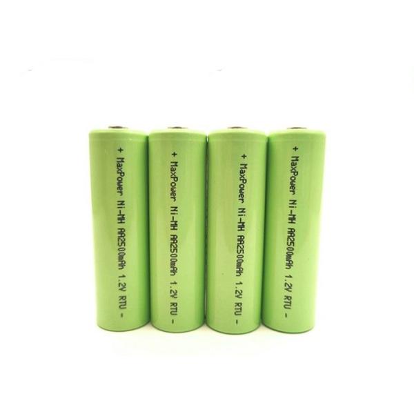 Батарея Nimh саморазряжения AA2500 2500mAh 1.2V перезаряжаемые