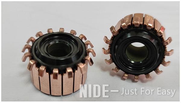 Armature hook commutator .jpg Hook Armature And Commutator For Household Appliances Collector