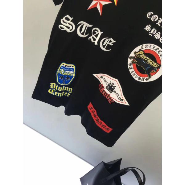 Best quality custom print men's fashion t shirt printing boys black t-shirt hip hop for men