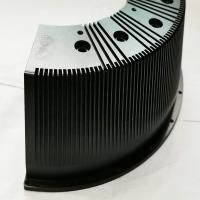 Partes de usinagem CNC de alta precisão de torneamento de fresagem Partes de alumínio anodizado suíço