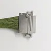 J30j-51tj L-a-500 Rectangular Connector 51 Pin Shielded Shell Aviation Plug.