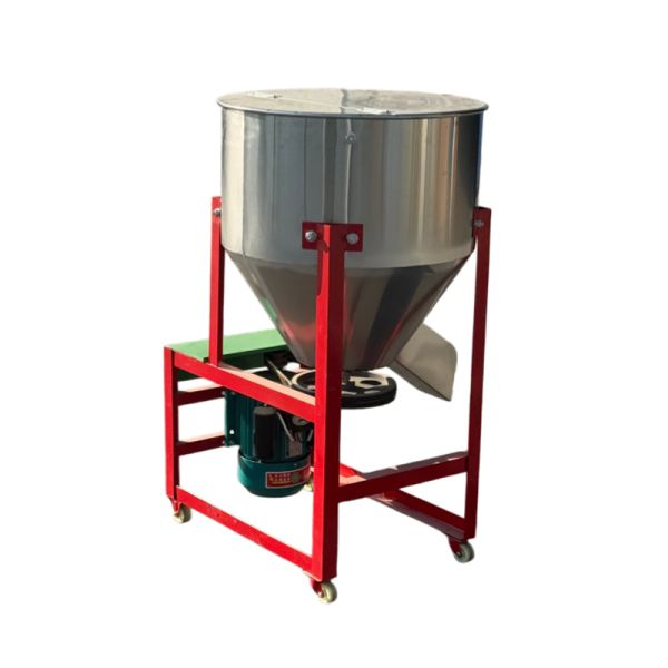 Iron Material Vertical Grain Feed Mixer High Strength Feed Mixing Machine
