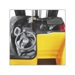 AC Control 1070x100mm 1000kgs Reach Scissor Lift Forklift Truck