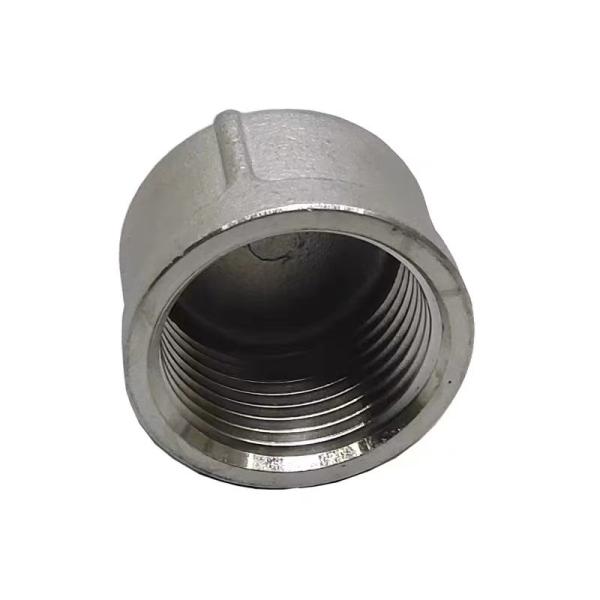 Tubos de aço inoxidável Cap 3/4 NPT Fêmea Tubos Plug Socket adequado para conexão igual
