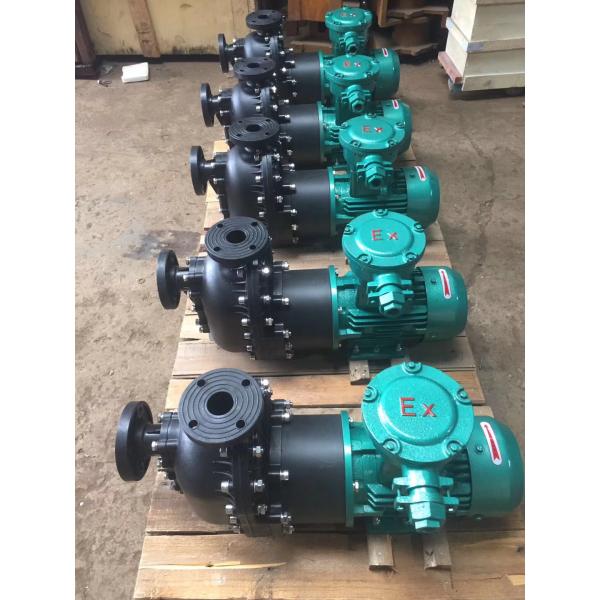 ZBF Plastic Mag Drive Centrifugal Pump 2900rpm Centrifugal Force Water Pump