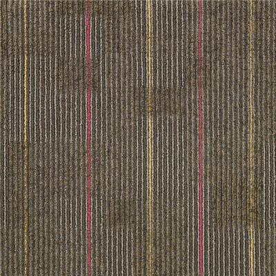 Residential Modular Carpet Tiles / Custom Carpet Squares With Eco - Bitumen Backing