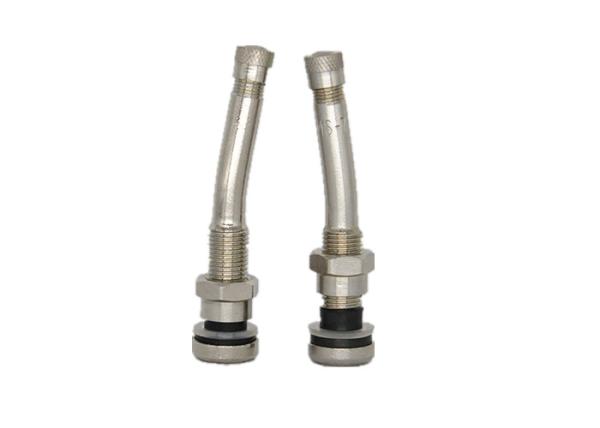 Truck Valve Stem Brass And Rubber Grommet Seal 70MS - 7 Brass Core And Cap