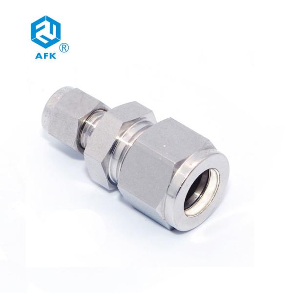 Encaixe de tubo reto de aço inoxidável do redutor da virola de AFK 4mm 6mm 8mm 10mm