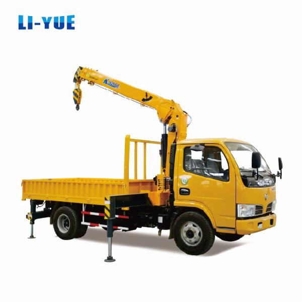 3 Ton Truck Mounted Mobile Crane MOOG Hydraulic Cylinder For Construction