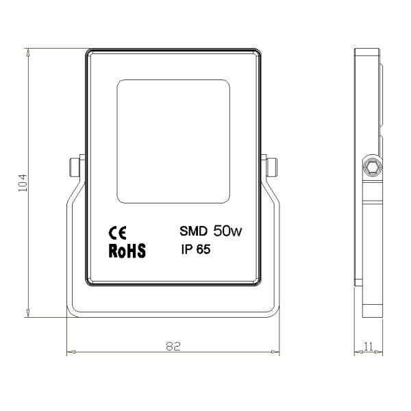 Профессиональный алюминий заливки формы привел на открытом воздухе Мульти-силу снабжения жилищем света потока для стадиона