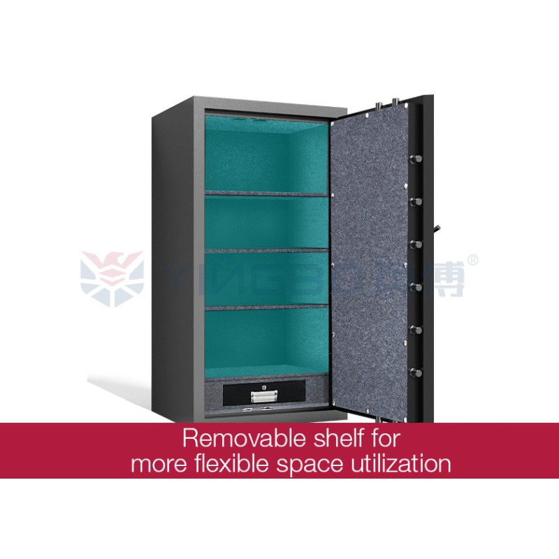 Heavy Duty Fireproof Safe Mechanical Combination Lock Cabinet For Home Fireproof Document Storage