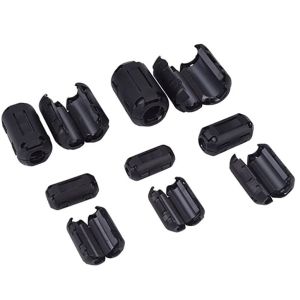 Tolerance ±20 Percent Cylindrical Clip On Ferrite Core Designed for Electromagne