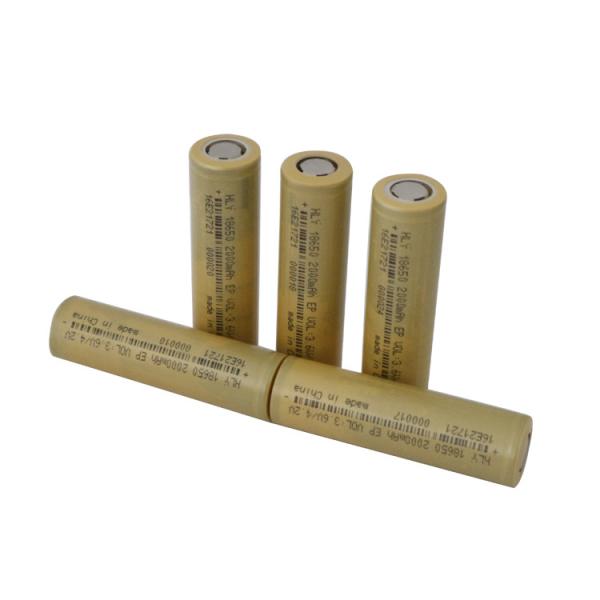 As ferramentas elétricas dão um ciclo profundamente 18650 o poder superior de Li Ion Battery 2200mah 3.6V recarregável