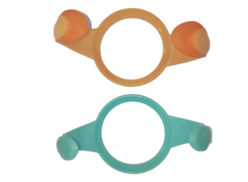 Ручка силикона бутылки младенца частей PPSU силиконовой резины качества еды мягкая