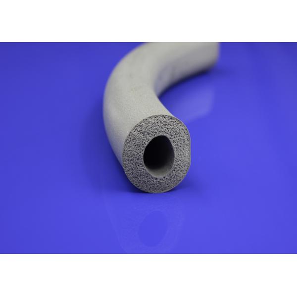 Heat Preserving Silicone Foam Tube For Building Industry Machinery Protection