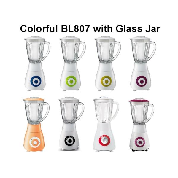 Popular BL807 Plastic / Glass  Jar Food Blender