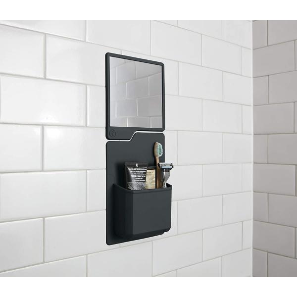 Custom Logo Modular Silicone Toothbrush Holder Bathroom Shower