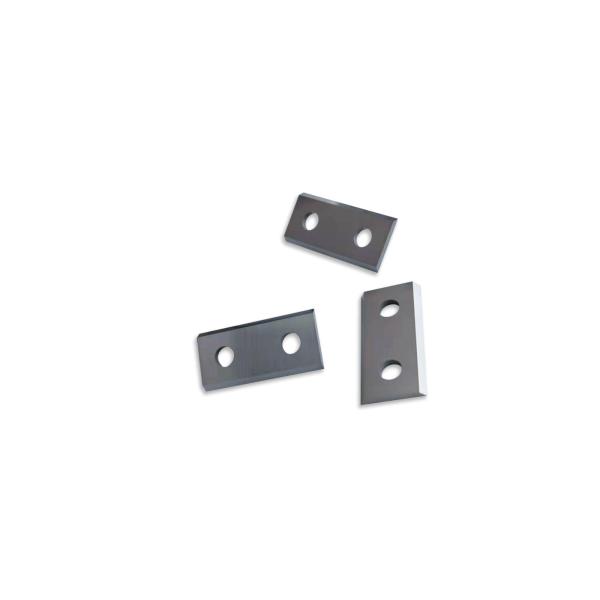FK07 Grade Carbide Indexable Inserts With 2 Holes Used In Wood Router 20mmX12mmX1mm