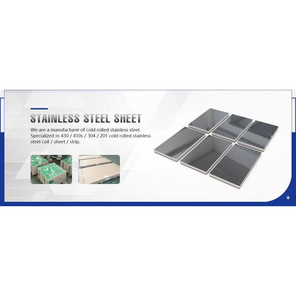 JIS 410 430 Ss Mirror Finish Sheet толщиной 2,0 мм