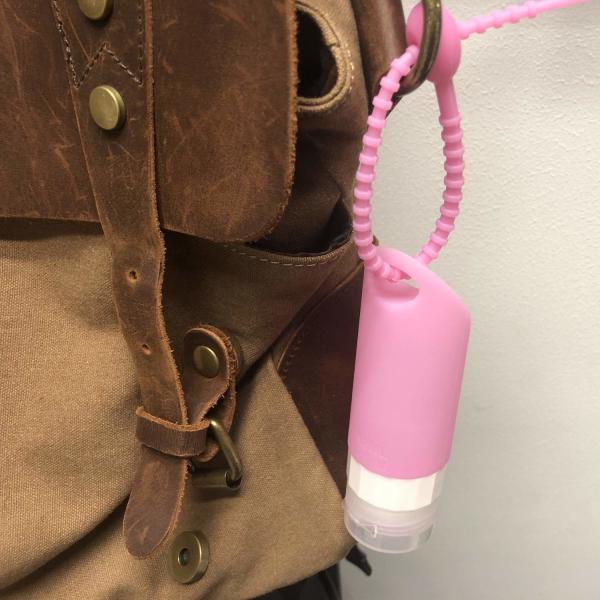 Reusable Silicone Travel Bottle Set Squeezable 58ml With Hanging Hole