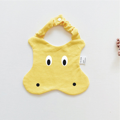 29cm*26cm Newborn Baby Bibs Super Absorbent With Adjustable Snap