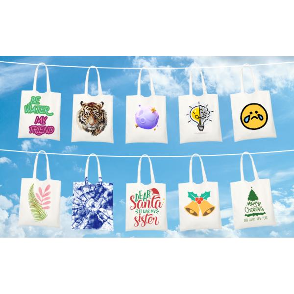 Reusable Eco-Friendly Large Grocery Shopping Bags, Durable, Recyclable, Washable, Foldable, Portable Tote Bag