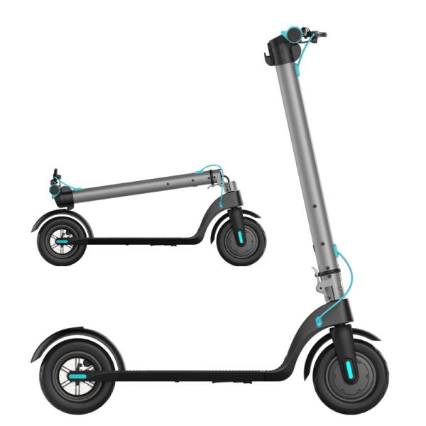 Light High Speed Electric Scooter For Adults 2 Wheel Double Brake LED Display