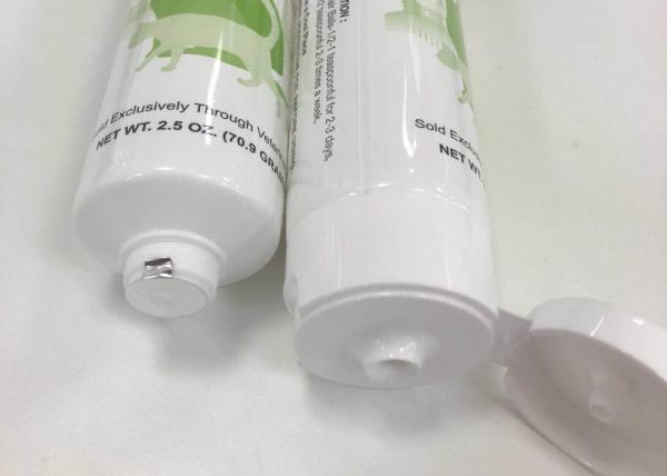 Tubo laminado do aperto de D35*139.7mm plástico APTO para o gel dos animais de estimação com impressão brilhante