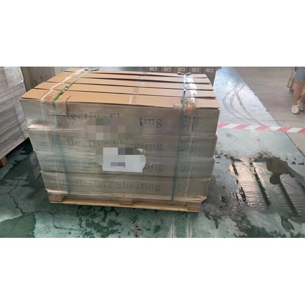 Экран PMMA акриловый печатая призменный отражательный покрывая винил для знаков дорожного движения