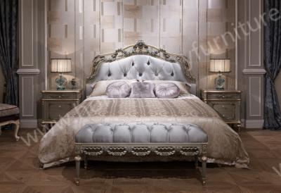 New Arrival Hand Carved French Style Master Room King Bed FB-133