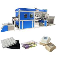 Servo Motor Pressure Thermoforming Machine Rapid Preheating For Precision Plastic Covers