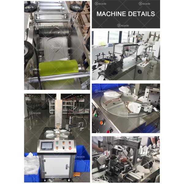 Semi-auto 4-6 Layers FFP2 Mask Production Line for Non-woven Fabrics KN95 Mask Machine