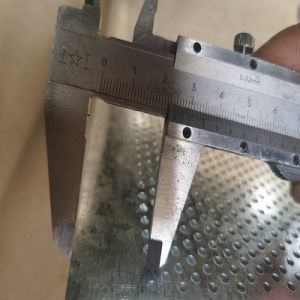 0.2mm до 1mm гальванизировало пефорированную плиту сетки металла для украшения