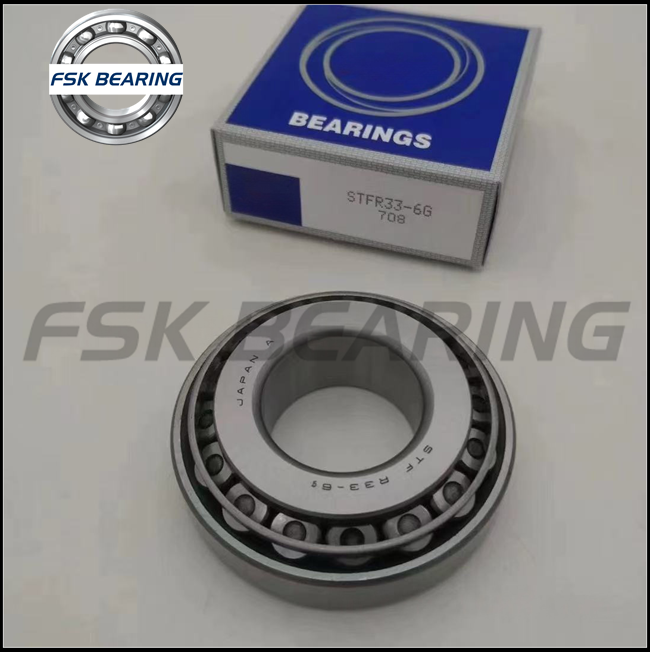 Hardened raceway TM6304NTN/P63 Single Row Deep Groove Ball Bearing nylon cage structure