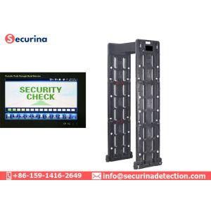 Прогулка до блок развертки 8 металлоискателя пассажира 16 24 зон переменчивое 7