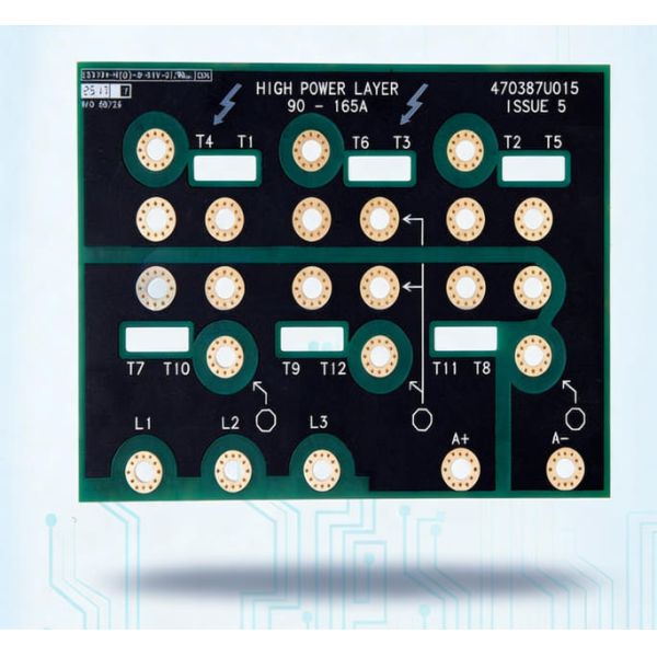 custom 2-Layer Heavy Copper PCB Manufacturing for High Current & Power Applications