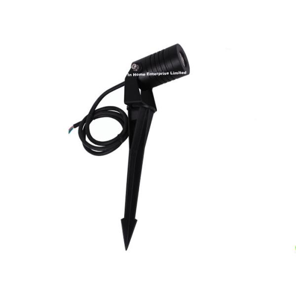 Черные на открытом воздухе света сада СИД, светящий шип 66lm привели фары сада