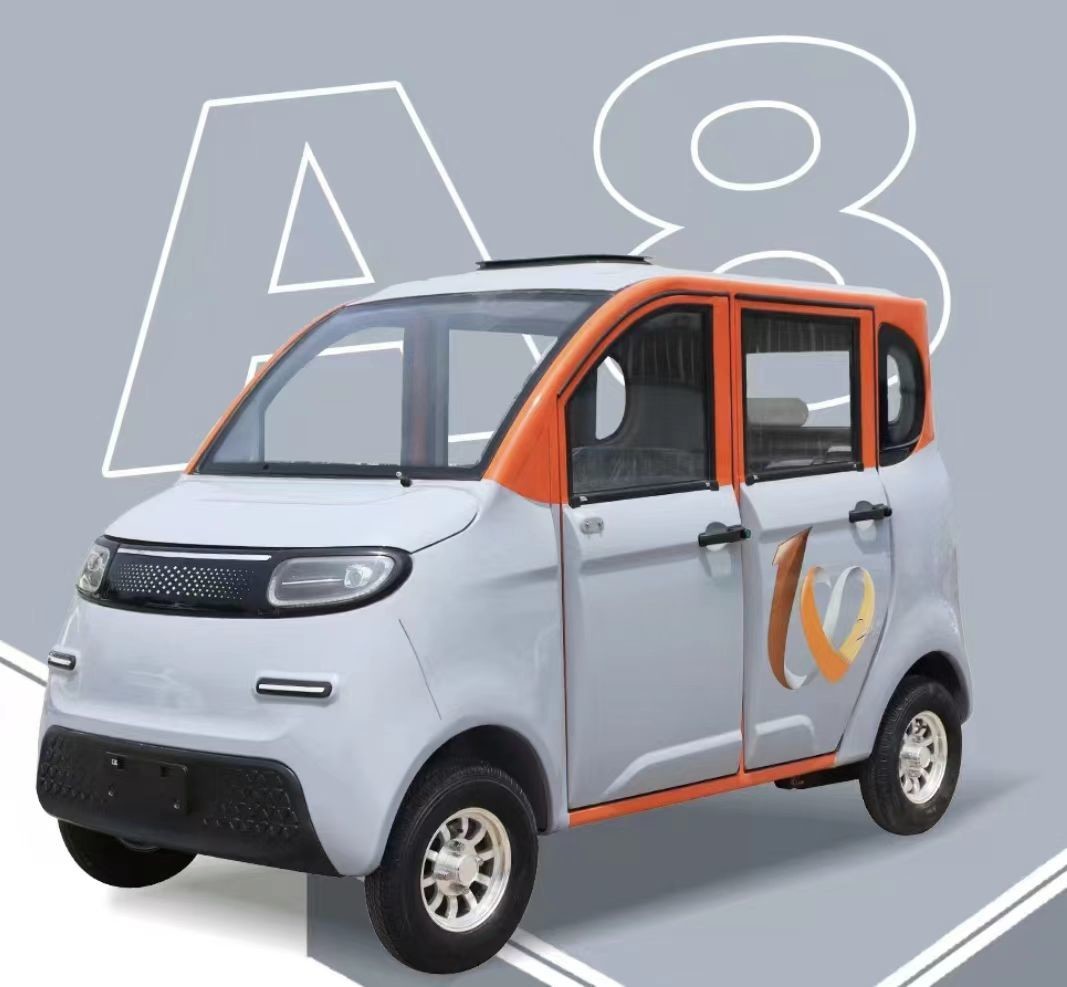 1200w Electric Car Small Electric Four Wheel Bike for 4 Person Transportation Solution