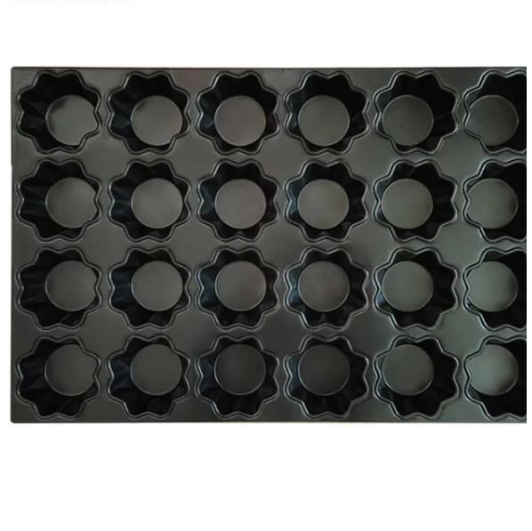 Panela de bolo em forma de flor Equipamento de panificação comercial para cozinha