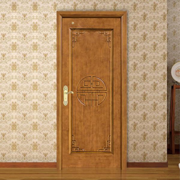 Eco Friendly Modern CPL Door Solid Wood Composite 208cm Height