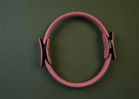 Couleur rose 14 pouces cercle de fitness Pilates: anneau d'entraînement de résistance personnalisé